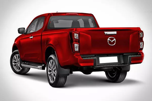 A picture of a rendering of the upcoming Isuzu D-Max by Kleber Silva
