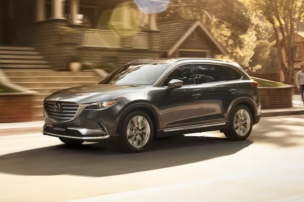 Mazda CX-9 2019 on the road
