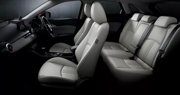Interior of the Mazda CX-3 2019