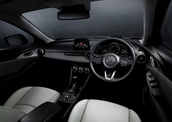 Interior of the Mazda CX-3 2019