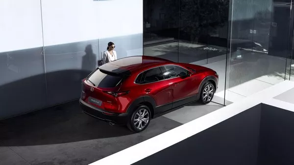 Mazda CX-30 2019 from the top