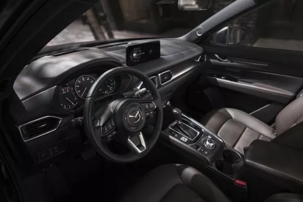 Interior view of the new CX-5