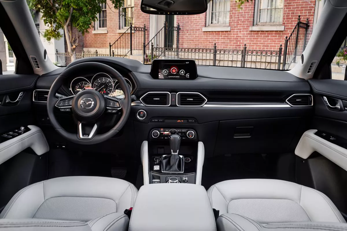 A picture of the Mazda CX-5's interior