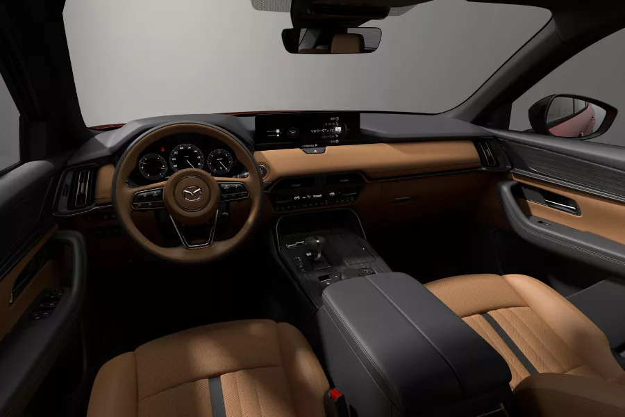 Interior of the CX-60 Mazda CX-60 interior view