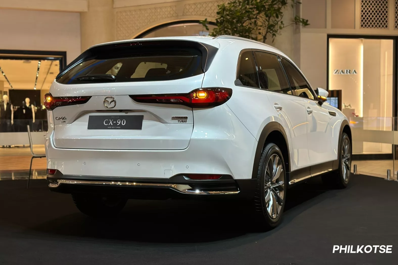 Mazda CX-90 rear view