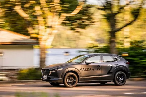 2020 Mazda CX-30 e-TPV prototype in Norway