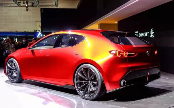 Mazda Kai Concept angular rear