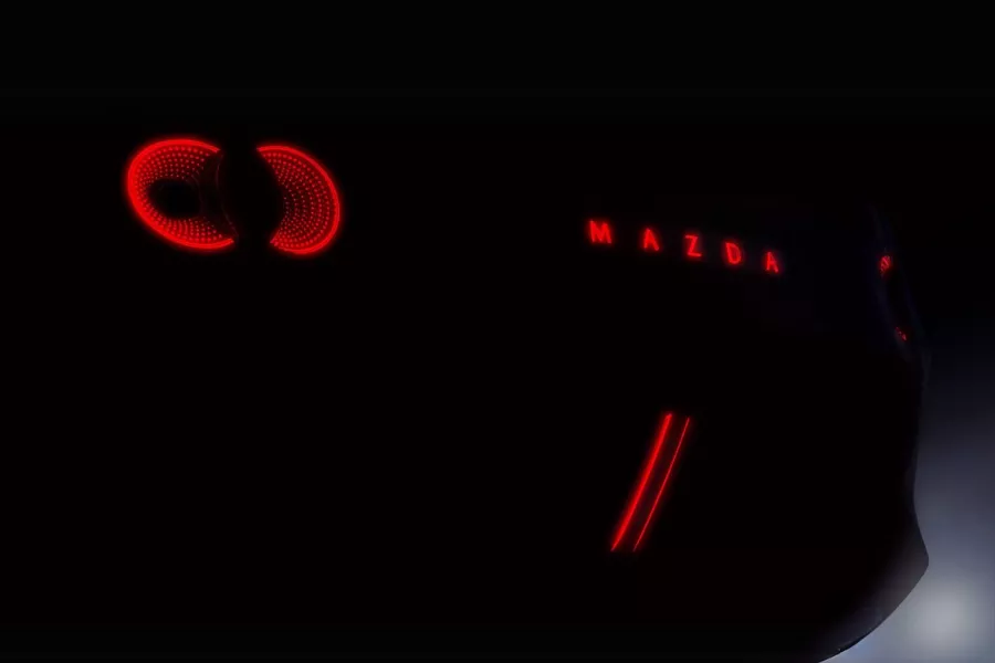 The teaser photo for Mazda's new concept car