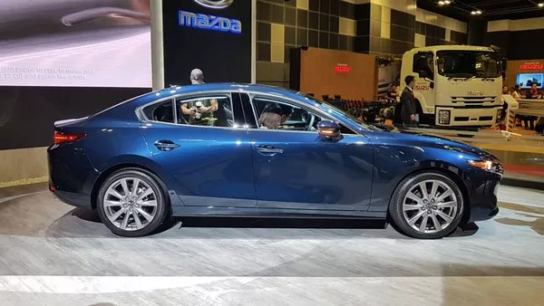 Mazda3 2019 side view