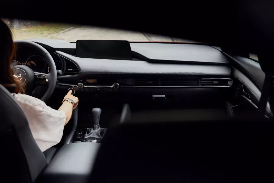 Mazda3 interior view
