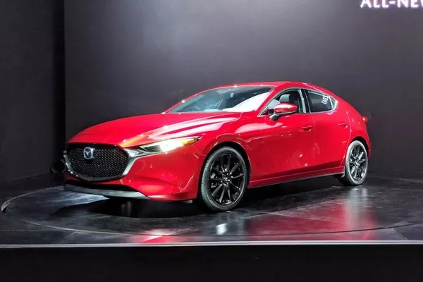 Mazda 3 2019 angular front