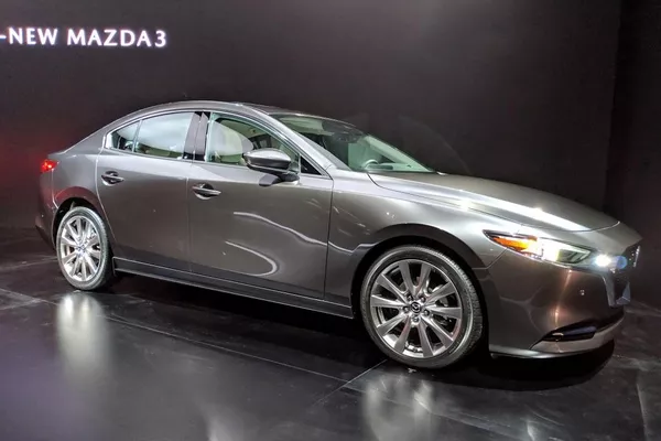 Mazda 3 2019 exterior at LA