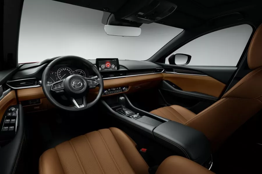 A peek inside the special Mazda6 trim Mazda6 20th anniversary interior