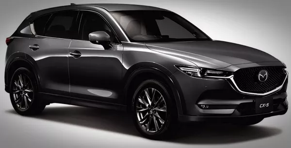 Japanese-spec Mazda CX-5 2019 - angular front