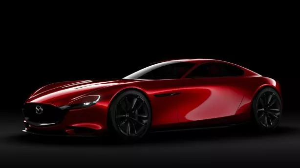 angular front of the Mazda RX-Vision Concept 