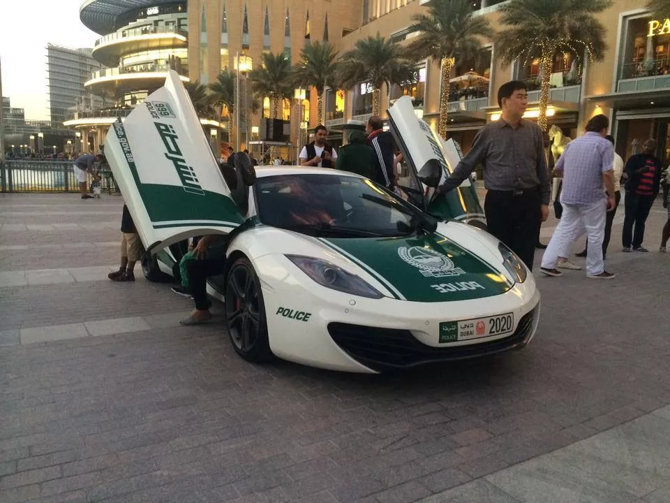 McLaren MP4-12C Dubai Cop Car