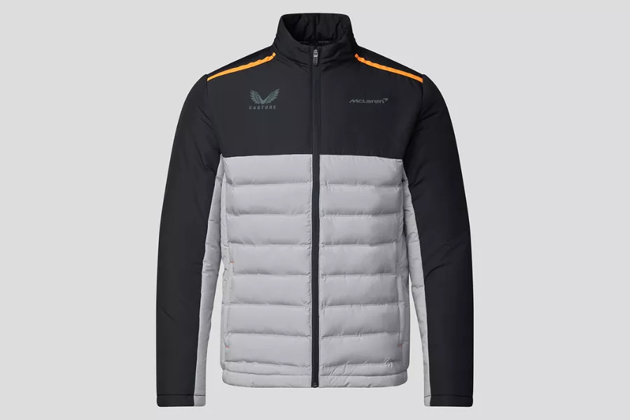Castore x McLaren Engineered Performance Collection padded jacket
