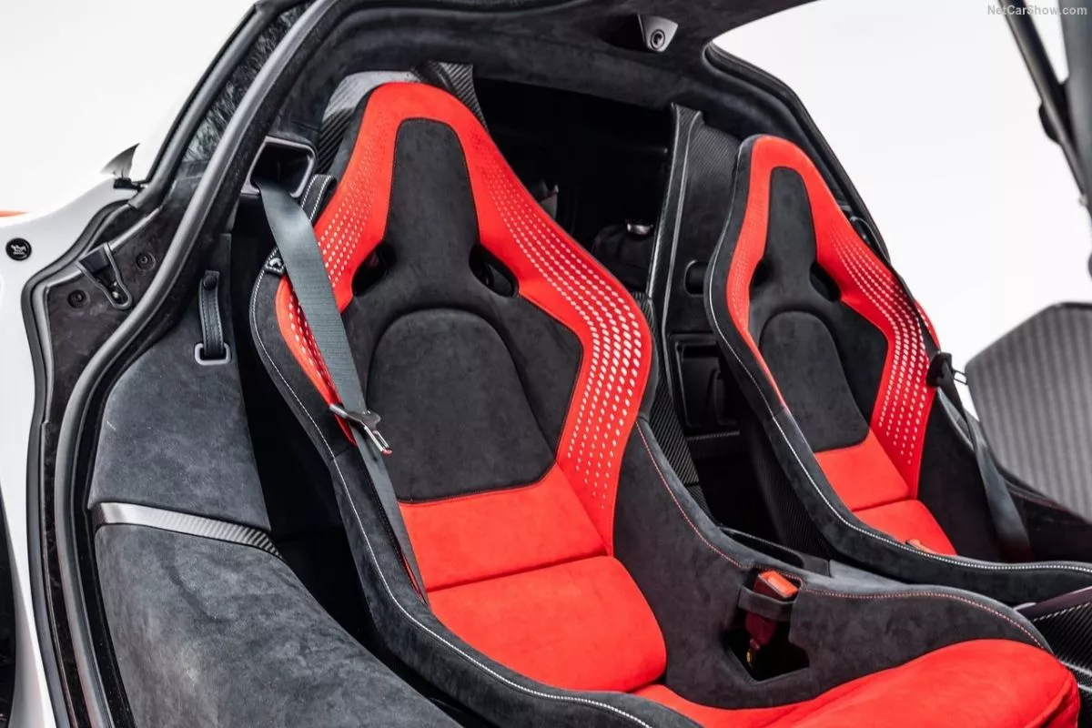 A Picture of the seats of the McLaren Sabre