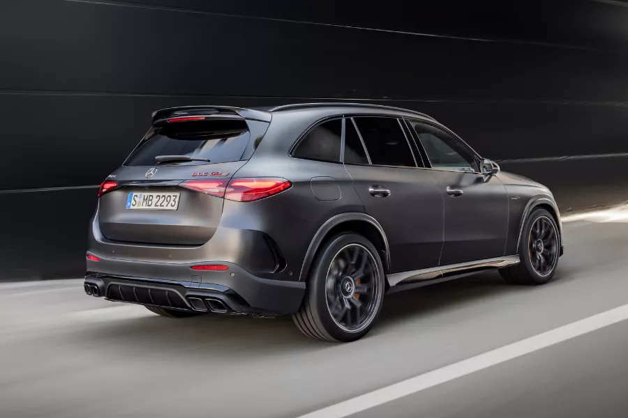GLC 63 S E rear quarter