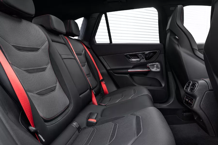 Mercedes-AMG GLC rear seats