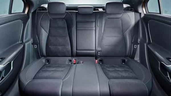 The sedan gets an avant-garde look which is evaluated to be more luxurious than other models of Mercedes-Benz Mercedes-Benz A-Class Sedan L 2019 rear seats