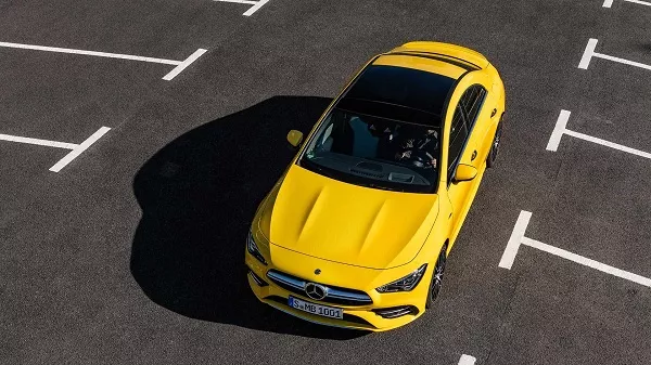 Mercedes AMG CLA 35 2020 top view