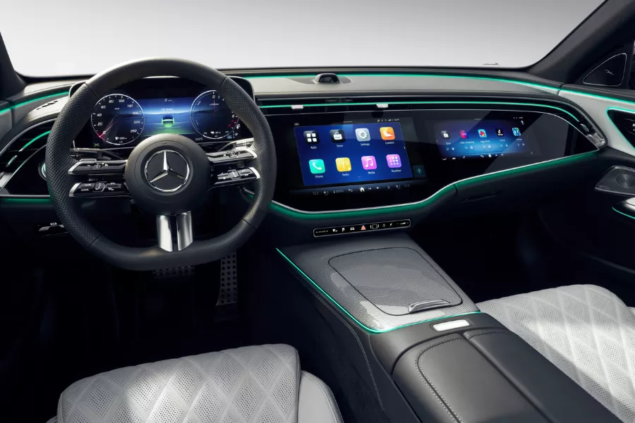 Mercedes-Benz E-Class interior view