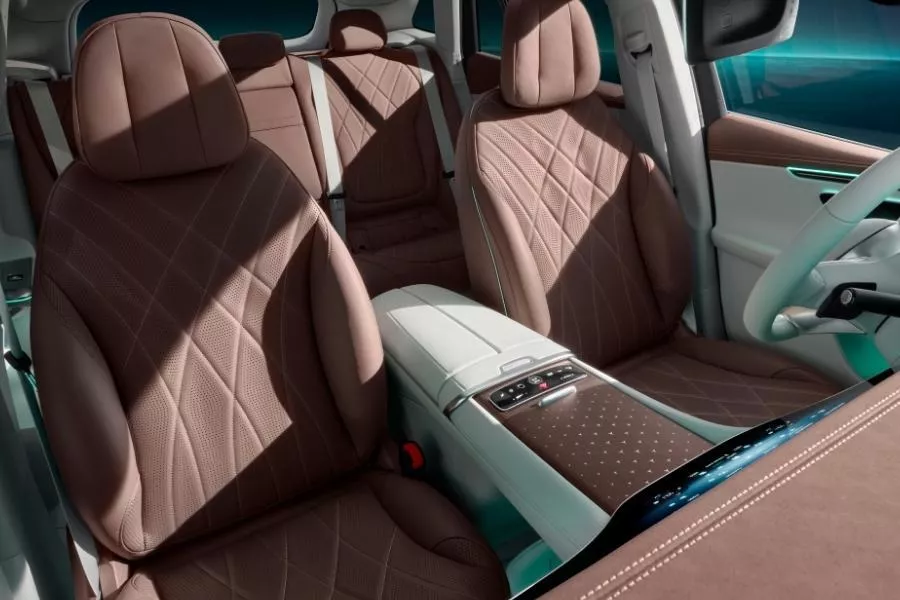 Mercedes-Benz EQE SUV interior view