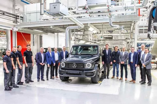 Mercedes-Benz G-Class production