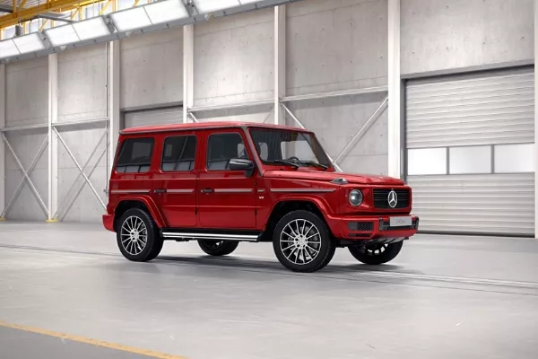 A red G wagon