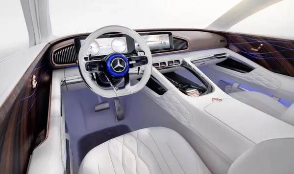 Vision Mercedes-Maybach Ultimate Luxury concept dashboard area