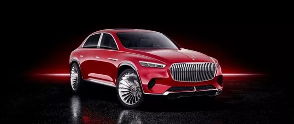 Vision Mercedes-Maybach Ultimate Luxury concept angular front