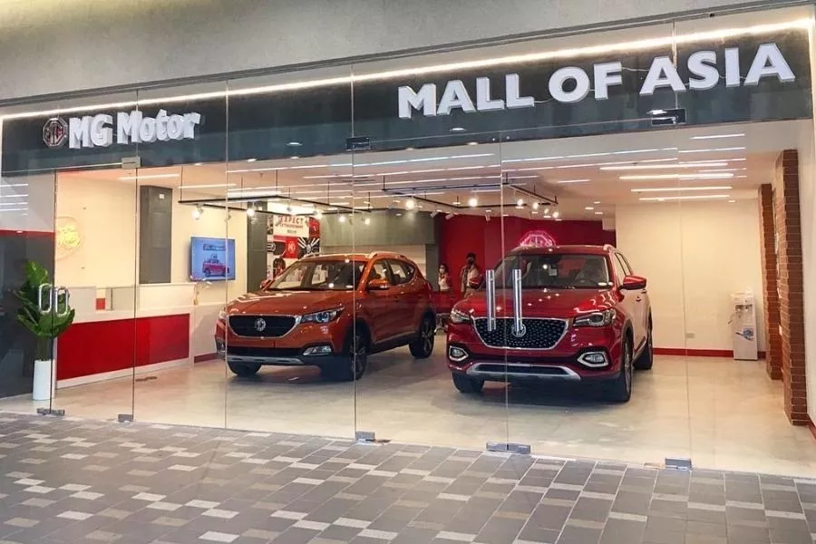 MG MOA dealership