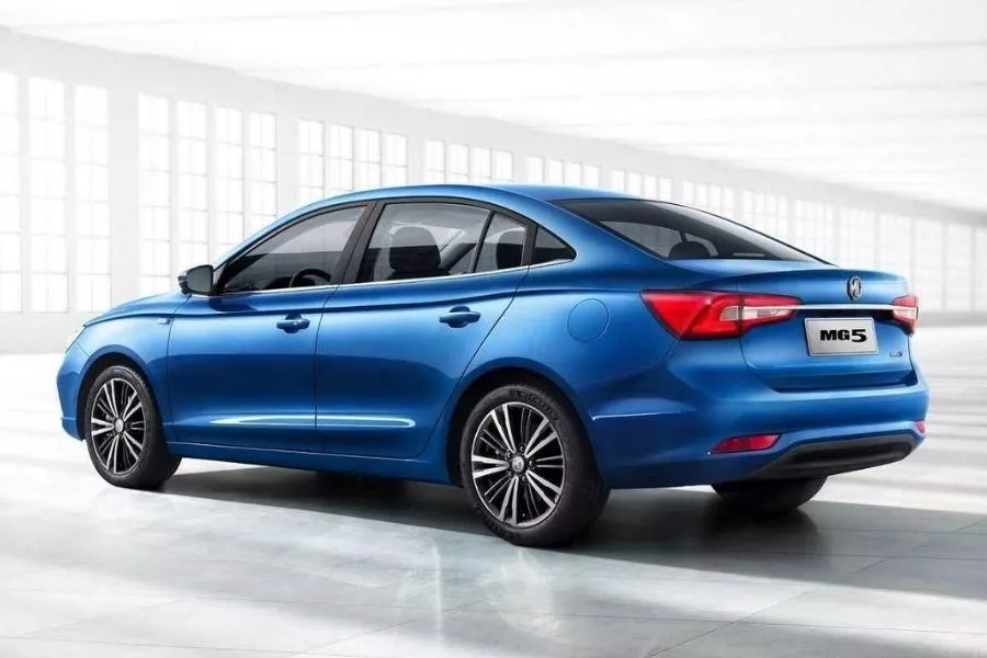 MG 5 rear view