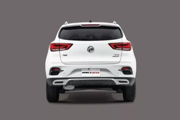 2021 MG ZS rear view