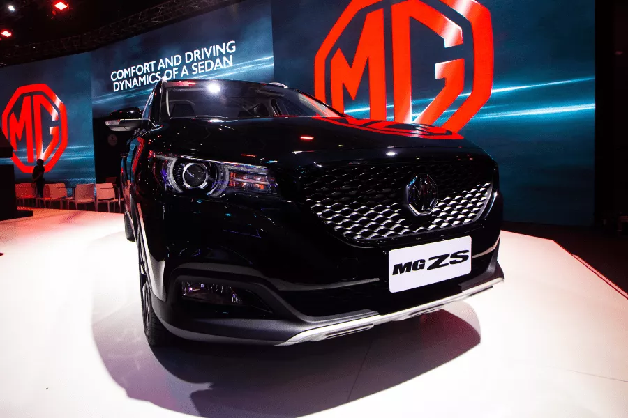 MG ZS Nite Edition front view