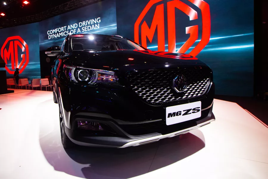 MG ZS Nite Edition front view