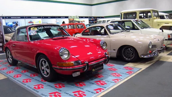 Old school & modified cars on display at MIAS 2018