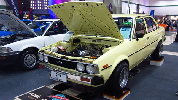 Old school & modified cars on display at MIAS 2018