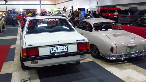 Old school & modified cars on display at MIAS 2018