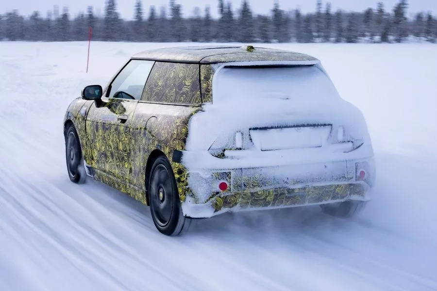 Mini 3-door rear view