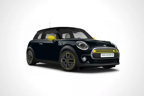 A electric Mini Cooper