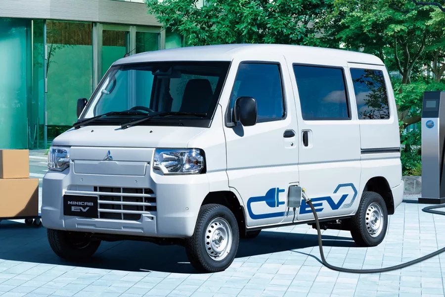 A picture of the Mitsubishi Minicab EV