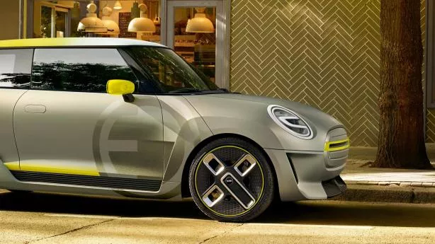 Side view of the Mini Electric Concept
