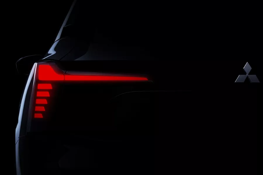 Mitsubishi new subcompact crossover taillights 