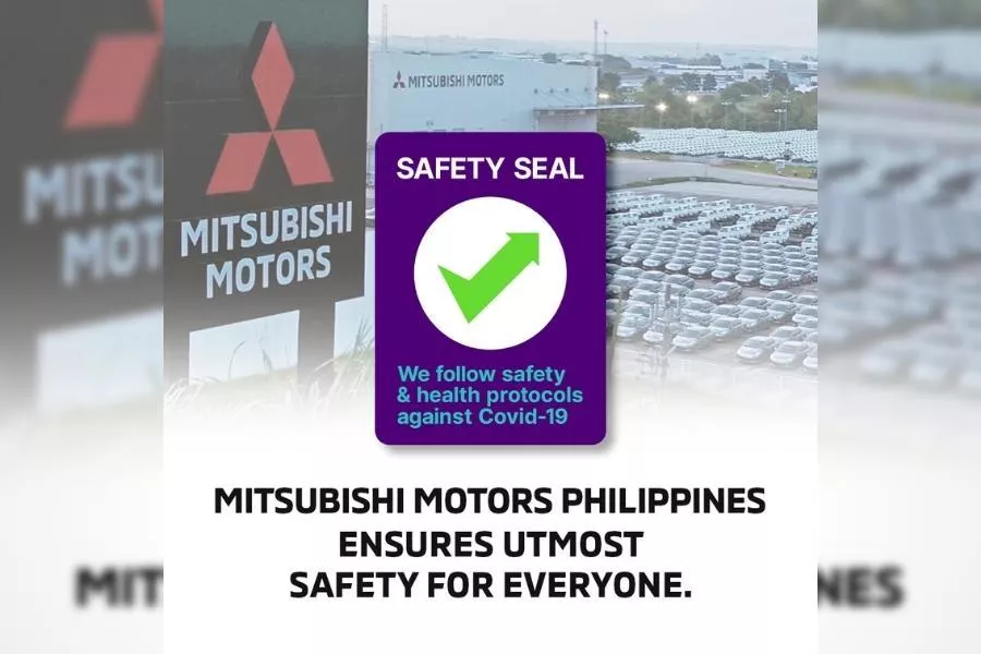 Mitsubishi Motors Philippines Corporation COVID-19 DOLE Safety Seal