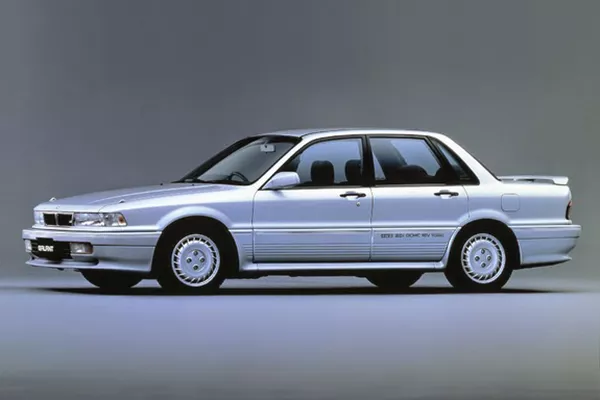 A picture of the Mitsubishi Galant GTI