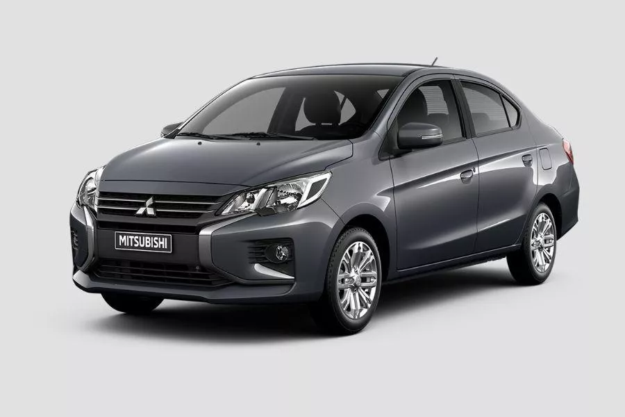 Gray Mitsubishi Mirage G4 color Mitsubishi Mirage G4 color in Titanium Gray Metallic