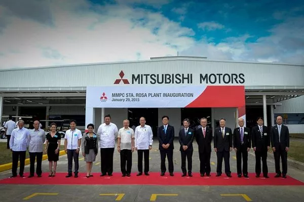 A picture of the Santa Rosa Laguna plant during its inauguration