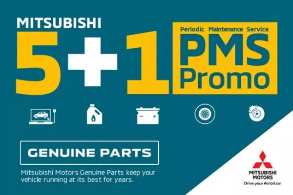 The Mitsubishi 5+1 PMS promo poster